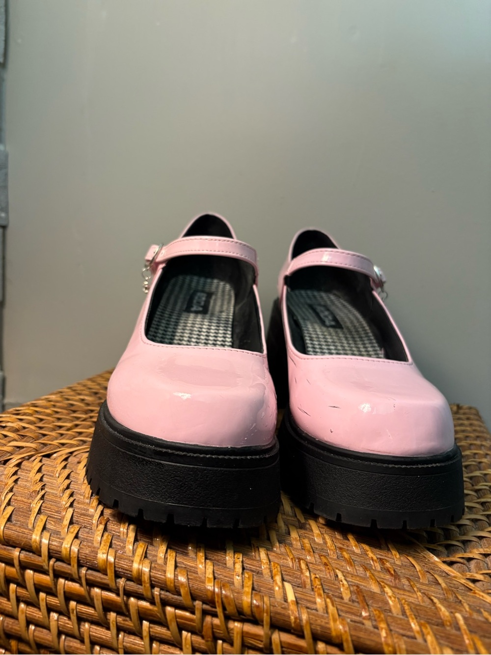 Women’s Pink Mary Jane Platform Shoes